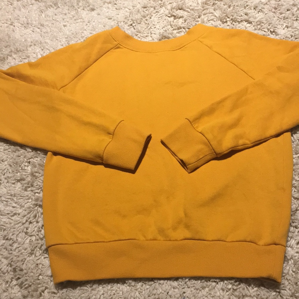 Yellow Crewneck sweater